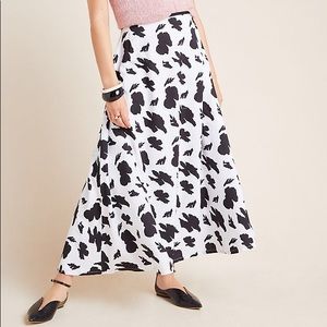 Sanchita Windsor cascade maxi skirt NWT